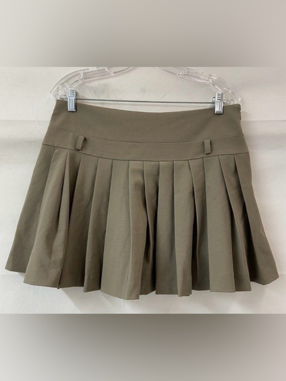 Anthropologie Brown Pleated School Girl Skirt NWT